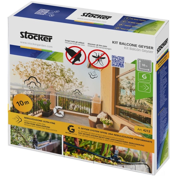 1 - Kit balcone Geyser 10 m